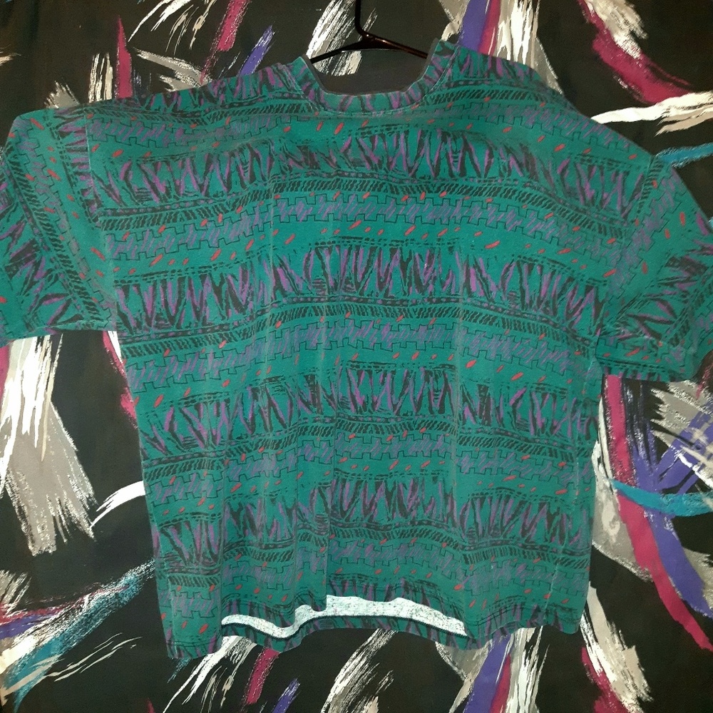Vintage pro spirit all over print tee XL